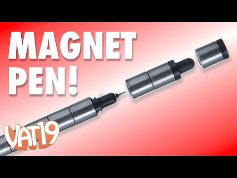 Pen Made from Magnets - UCDRbNGFusqlXX4a5vwi9ouQ