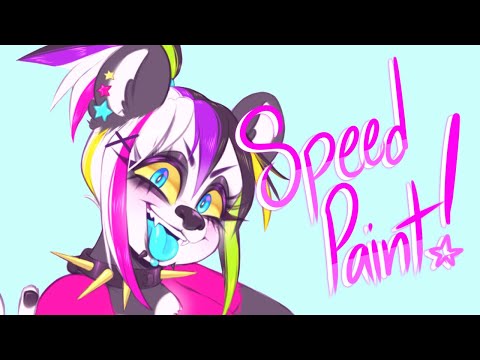 ✨🌈🖤 Pixie 🖤🌈✨ || Oc Speedpaint [EYESTRAIN/FLASHING LIGHTS]