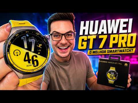 CHEGOU! O Huawei Watch GT 7 Pro agora MAIS COMPLETO!