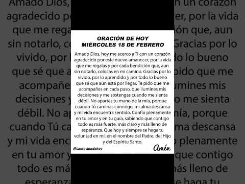 #oraciondehoy #los5minutosdelespiritusanto #buenosdias