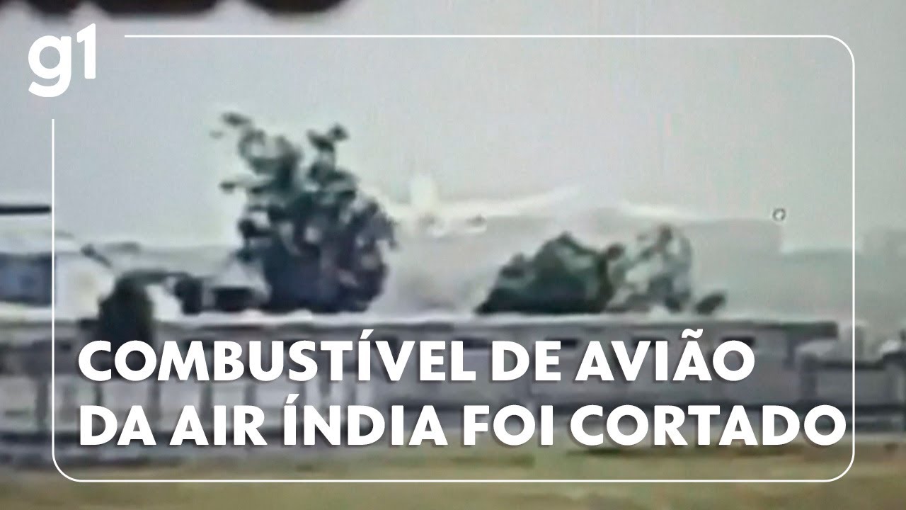 Combustível de avião da Air Índia foi cortado diz investigação g1