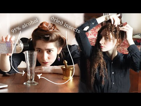 Video: Following a Victorian Home Made Hair Care Routine (1889)
