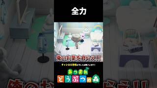 【あつ森】友達のピンチに全力を尽くす