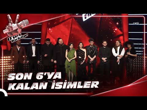 Büyük Finalde Üst Tura Kimler Çıktı? | O Ses Türkiye FİNAL 