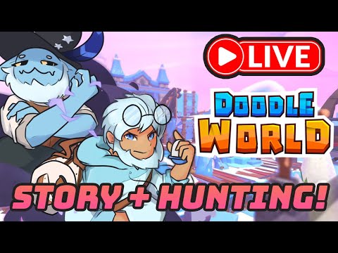 🔴LIVE 🔴 Story + Hunting - Get Ready for Christmas Event | PraveenPlays | Doodle World | Roblox