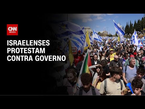 ​Milhares de pessoas protestam contra governo em Israel | AGORA CNN