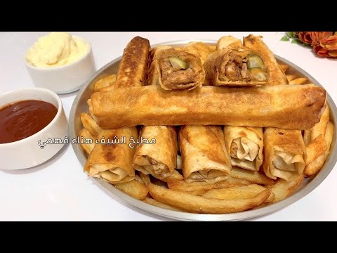 شاورما الفراخ السوري‼️والتومية السوري بأسهل وأرخص وأضمن طريقة الشيف هناء فهمي