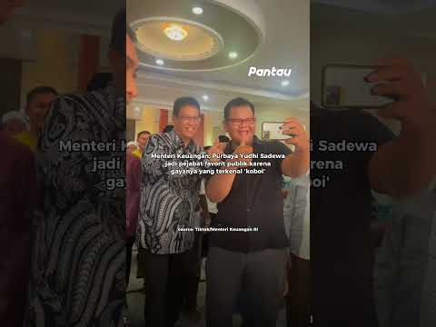 Hasil Survei IPO: Menkeu Purbaya Jadi Pejabat Favorit Responden #shorts