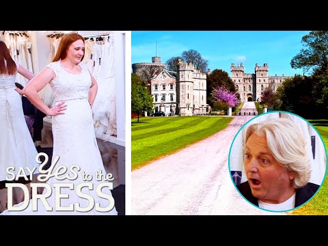 Video: Bride Seeks Something Simple For Her Windsor Castle Wedding! | Say Yes To The Dress UK