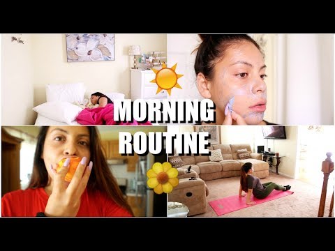 MORNING ROUTINE 2018 / HOW I GET CLEAR SKIN | JuicyJas - UCqTR5f7YkGro3cPv23SqcqQ