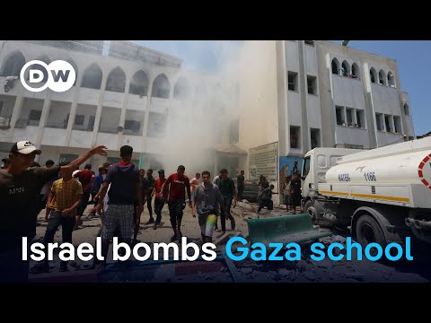 Hamas-run health ministry: Israeli strike on Gaza school kills dozens | DW News