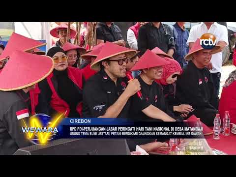 DPD PDI Perjuangan Jabar Peringati Hari Tani Nasional di Desa Matangaji‎