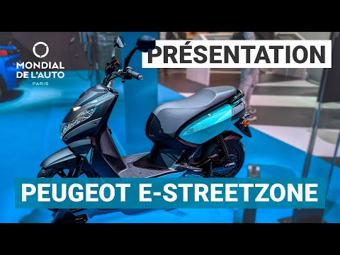 Peugeot e-StreetZone : un scooter électrique simple et pratique