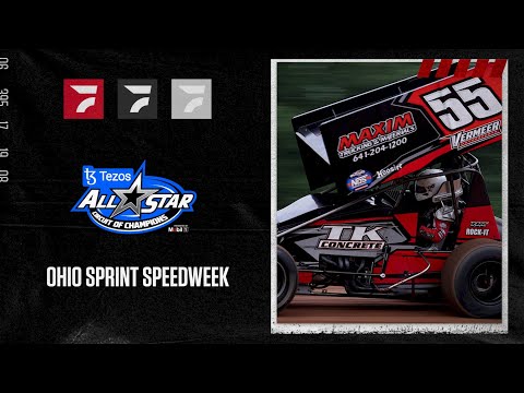 LIVE: Tezos ASCoC OH Speedweek at Atomic on FloRacing - dirt track racing video image