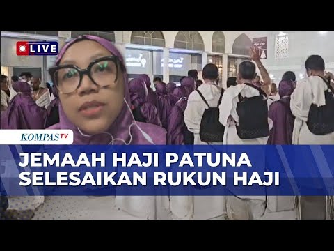 Puncak Haji, Situasi Terkini Jemaah Khusus Patuna Selesaikan Rukun Haji | SAPA SIANG