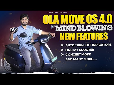 Mind Blowing New Features | Move OS 4.0 Features | OLA Electric | Electric Vehicles India