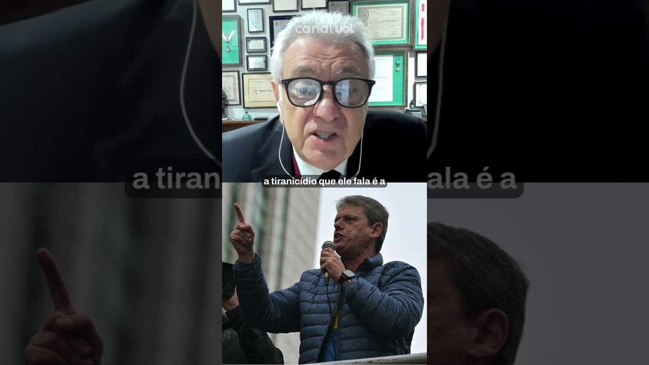 Tarcísio tira máscara em discurso na Paulista e mostra seu lado verdadeiro de tirano | Maierovitch