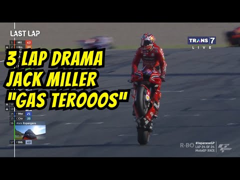 3 LAP Drama, Miller Podium 1, Quartararo Amankan Posisi | MotoGP (25/09/22)