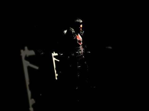 Custom Punisher Marvel Legends Posing