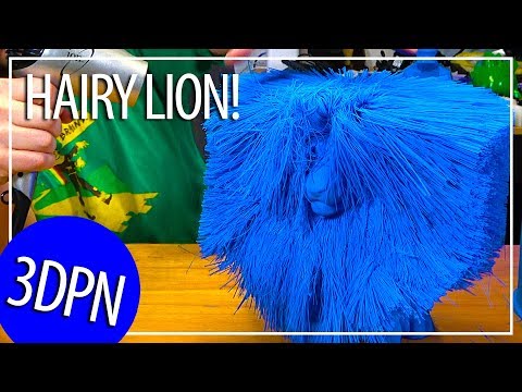 3D Printing the Worlds Largest Hairy Lion on the gMax 3D Printer using MakeShaper PLA - UC_7aK9PpYTqt08ERh1MewlQ