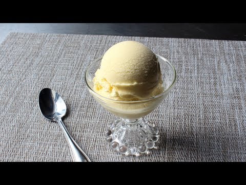 Frozen Vanilla Custard - French Vanilla Ice Cream Recipe - How to Make Custard Style Ice Cream