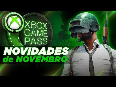 Novidades de Novembro no Xbox Game Pass