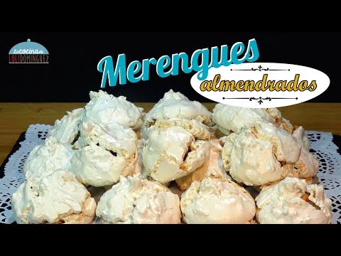 Merengues almendrados (Suspiros o Soplillos de las Alpujarras) - Recetas de cocina, paso a paso - UC5ONfXPjWgqElh0NZaRJ1tg