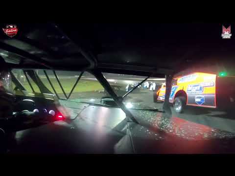 #40 Zack Tuggle - B-Mod - 5-25-2024 Salina Highbanks Speedway - In Car Camera - dirt track racing video image
