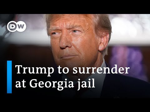 Trump set to surrender in Georgia election interference case | DW News