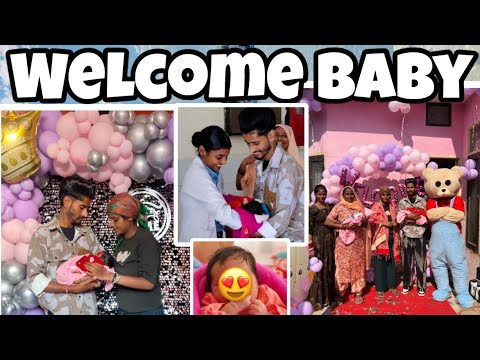 Aaj oh din aa hi gya ❤️Assi Mummy papa ban gye😇🌍|| Sade ghar vi Baby aa gya || watch full vlog