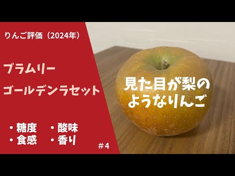 【りんご評価】超レア品種の登場！酸味推しのりんご2品種　#4