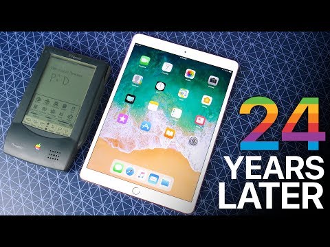 iPad Pro 10.5 vs Apple Newton - 24 Years of Tablets - UCj34AOIMl_k1fF7hcBkD_dw