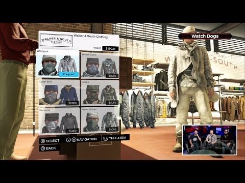 Changing Clothes in Watch Dogs - IGN Live Gameplay - UCKy1dAqELo0zrOtPkf0eTMw