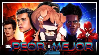 Lilybell reacciona a Las 17 PELÍCULAS de SPIDER-MAN: De PEOR a MEJOR