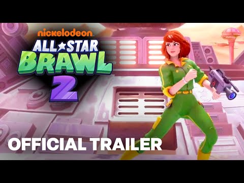 Nickelodeon All-Star Brawl 2 - Official April O'Neil Gameplay Spotlight Trailer