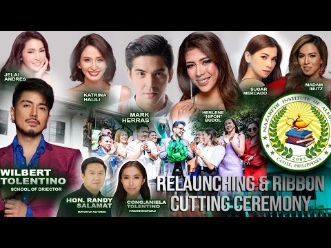 SINO-SINONG CELEBRITIES AT VLOGGER GUEST DUMAYO SA RELAUNCH NG NAZARETH INSTITUTE OF ALFONSO CAVITE