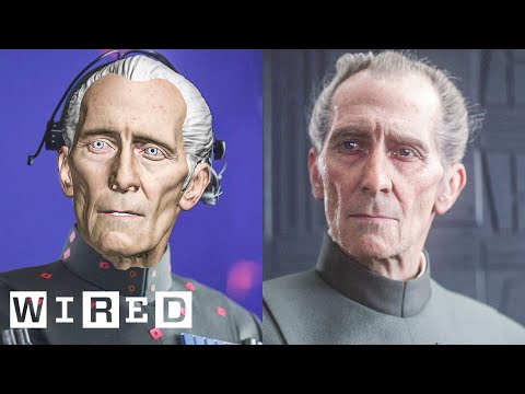 How 'Rogue One' Recreated Grand Moff Tarkin | Design FX | WIRED - UCftwRNsjfRo08xYE31tkiyw