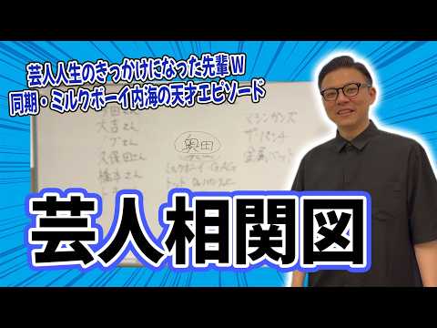 【藝人相關圖】謎多き男?ガクテンソク奧田が相關圖を作ってみました!
