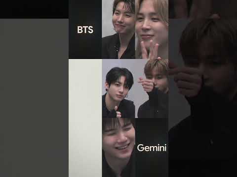 BTS만의 방식으로 Gemini에서 새로운 가능성을 만나보세요