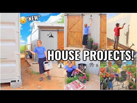 STARTING A *NEW* PROJECT!!🏠 HOME PROJECTS & LANDSCAPING FOR SPRING 2026 | Jackery Generator 1000 v2