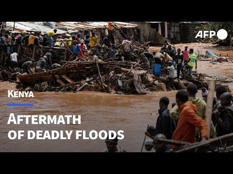 Aftermath of deadly floods in Nairobi's Mathare slums | AFP