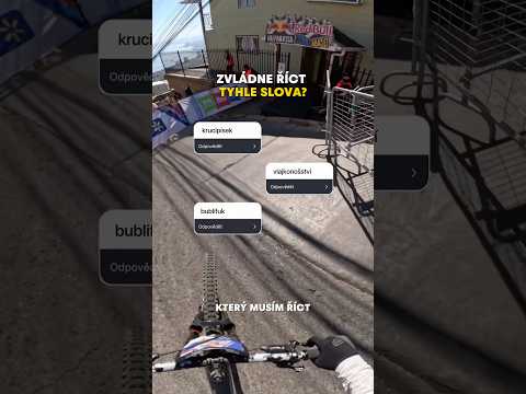 Jak u toho zvládá mluvit? 😳 👏 @TomasSlavikDotCom #redbull #redbullcerroabajo #bike #urbandownhill