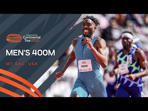 Michael Cherry opens his 400m season with a world-leading 44.28 | Continental Tour Gold 2022