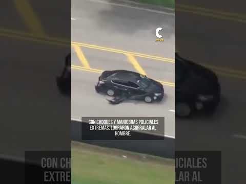 PERSECUCIÓN EXTREMA: Escapa de un psiquiátrico y roba auto en florida 🚨🚔