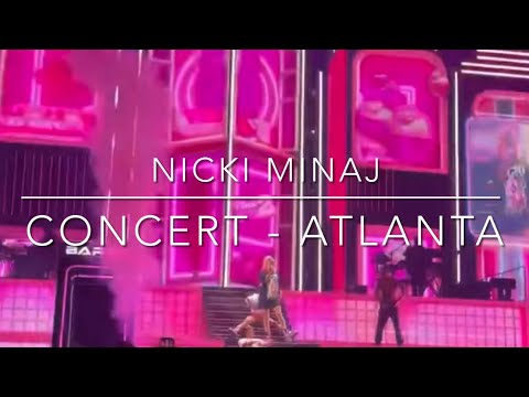 My First Ever Nicki Minaj Concert- ATL 3/20/24 #barbz #gagcity #roman #nicki #nickiminaj #atlanta