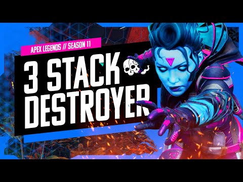 FULL 3 STACKS CAN'T STOP ME (Apex Legends)