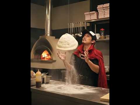Freehand Pizza Tossing (A.I) #pizza #drstrange