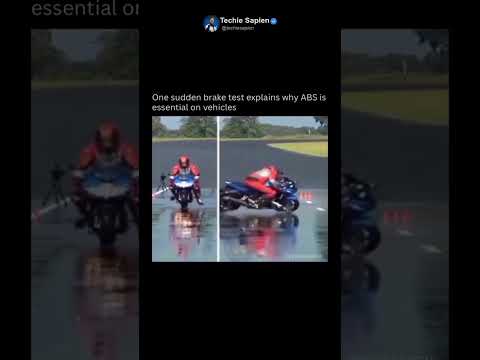 Why ABS Is So Important on Motorcycles 🏍️🛑