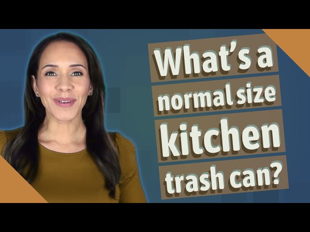 What Size Kitchen Trash Can Do You Need StuffSure   Sddefault 