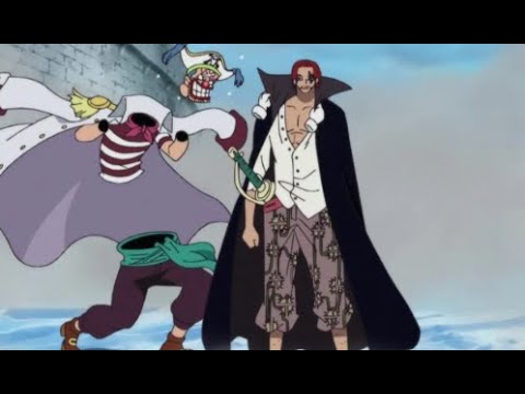 원피스 명장면 버기가 사황이 될걸 알았던 흰수염!